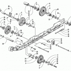POWDER SPECIAL 600 EFI LE Промежуточные колеса и оси