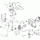 BEARCAT 440 Карбюратор, топливный насос, масляный бак, и глуши...