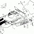 ZL 500 Hood,windshield assembly