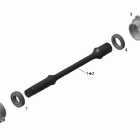 Outlander MAX 650EFI STD,  XT & XT-P Приводной вал