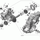 Outlander MAX 800REFI LTD 01- gear box output shaft