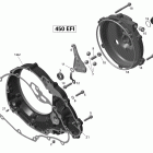 DS 450EFI STD 01- clutch cover