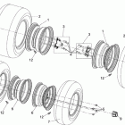 DS 250 NA, CE & INT 07- wheels and tires