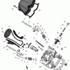 Outlander STD, XT, 800R EFI Головка цилиндров