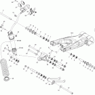 DS 450EFI Xxc & Xmx 08- rear suspension xmx