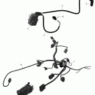 Outlander STD, XT, 800R EFI 10- engine harness and electronic module outlander