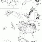Outlander Max STD, XT, 400 EFI Топливный бак