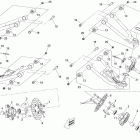 DS 250 NA, CE & INT Передняя подвеска