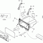 Renagade 500EFI STD Задний ящик для поклажи