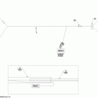 Renegade STD, XXC, 1000 EFI 10- electrical harness brake