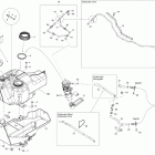 Outlander MAX 800REFI LTD Топливная система