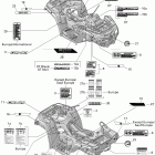 Outlander MAX 500EFI STD & XT Наклейки