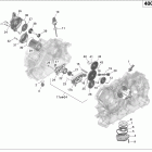 Outlander Max STD, XT, 400 EFI Масляная система
