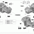 Outlander STD, XT, 1000 EFI Наклейки
