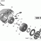 Renagade 500EFI STD Магнето и стартер