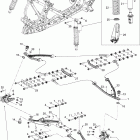 DS 450EFI Xxc & Xmx 07- front suspension xxc