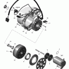 Outlander STD, XT, 1000 EFI 03- magneto and electric starter outlander