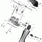 Outlander STD, XT, 1000 EFI Головка цилиндров задняя часть