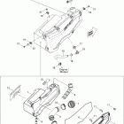 Outlander Max STD, XT, 400 EFI Воздухозаборник