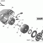 Outlander MAX 800REFI LTD Магнето и электрическийй стартер
