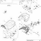 Outlander MAX 800REFI LTD Сиденье