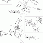 Outlander STD, XT, 1000 EFI 07- steering xt
