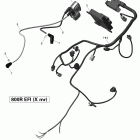 Outlander 800R EFI Xmr Жгут проводов и электрический блок