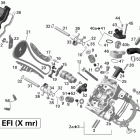 Outlander 800R EFI Xmr Головка цилиндров