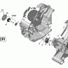 Renagade 500EFI STD Система охлаждения двигателя