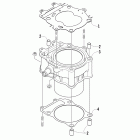 TRV 450 Блок цилиндров