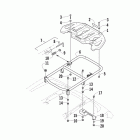 TRV 700 Cruiser Задний багажник