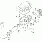 700 Mud Pro Воздухозаборник