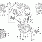 1000 GT Головка цилиндров и распределительный вал