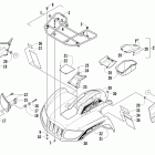 700 LTD Передний багажник крыло и фара