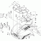 550 LTD Передний багажник крыло и фара