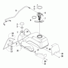 1000 GT Топливный бак