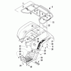 700 LTD Задний багажник ,крыло и подножки