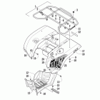550 LTD Задний багажник ,крыло и подножки