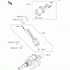 Brute Force 650 4x4 (KVF650-DCF) Коленвал