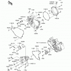 KFX450R (KSF450-BDF) Крышки двигателя