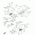 KFX50 (KSF50-BDF) Заднее крыло