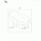 Brute Force 650 4x4 (KVF650-DCF) Сидение