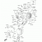 KFX50 (KSF50-BDF) Головка цилиндра