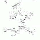KFX450R (KSF450-BDF) Механизм переключения передач