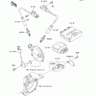 Brute Force 650 4x4 (KVF650-DCF) Система зажигания