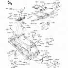 KFX450R (KSF450-BDF) Рама ,крепежные детали