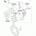 Brute Force 650 4x4 (KVF650-DCF) Передний тормоз