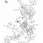 Brute Force 650 4x4 (KVF650-DCF) Масляный и водяной насос. фильтр масленый
