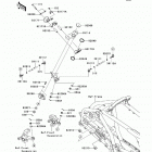 KFX450R (KSF450-BDF) Рулевой вал