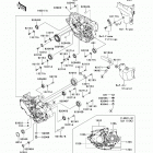 KFX450R (KSF450-BDF) Картер